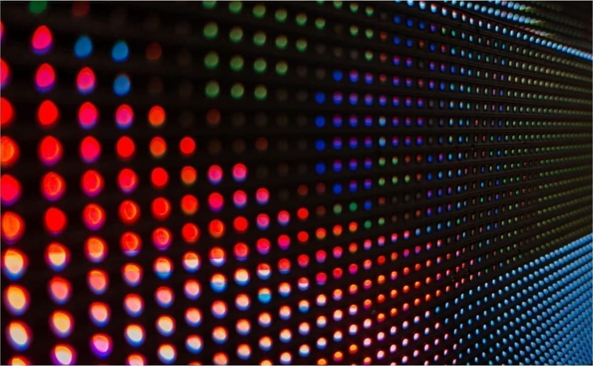 Closeup DIP LED Closeup DIP LED